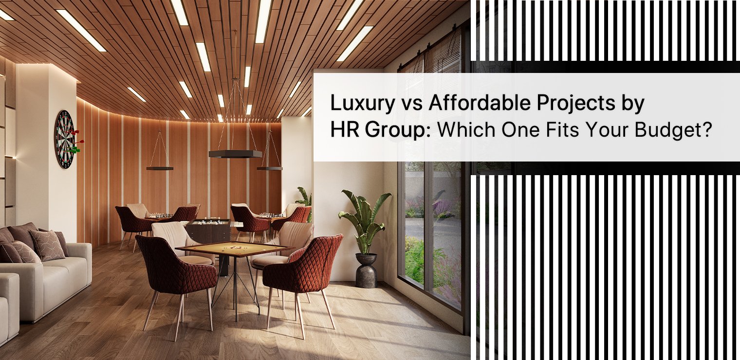 Luxury vs Affordable Residential Projects in Ahmedabad | HR Group
